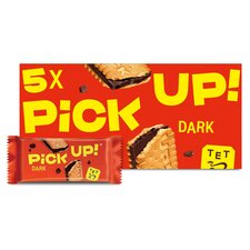 Bahlsen Pick Up! Dark Chocolate Biscuit Bars Multipack, 5 Pack 140g