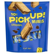 Bahlsen Pick Up! Minis Milk Chocolate 10.6Gx10