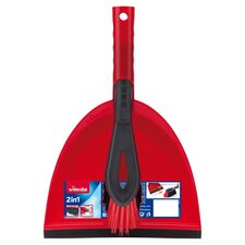 Vileda 2 In 1 Dustpan Set