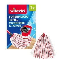 Vileda SuperMocio Microfibre & Power Mop Refill