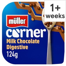 Muller Corner Vanilla Yogurt & Milk Chocolate Digestives 124G