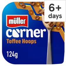 Muller Corner Toffee Hoops Yogurt 124G