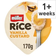 Muller Rice Low Fat Vanilla Custard Pudding 170G