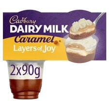 Cadbury Dairy Milk Caramel Layers of Joy 2x90g