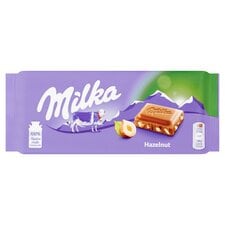 Milka Chocolate Hazelnut Bar 100G