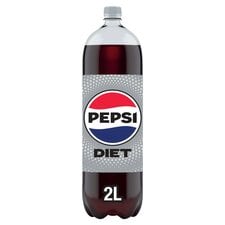 Diet Pepsi Cola Bottle 2L