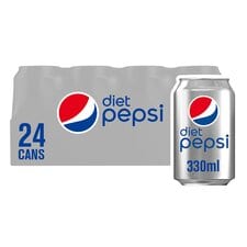 Diet Pepsi Cola Cans 24x330ml