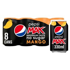 Pepsi Max Mango 8x330ml