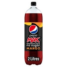 Pepsi Max Mango No Sugar Cola Bottle 2L