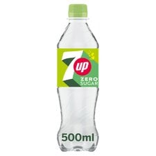 7UP Zero Sugar Lemon & Lime Bottle 500ml