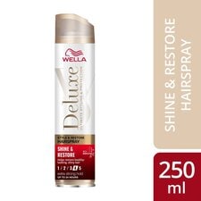 WELLA DELUXE STYLE & RESTORE HAIRSPRAY 250ML