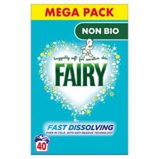 Fairy Non Bio. Washing Powder 40 Washes 2.6Kg