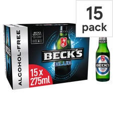 Beck's Blue Alcohol Free Lager 15x275ml