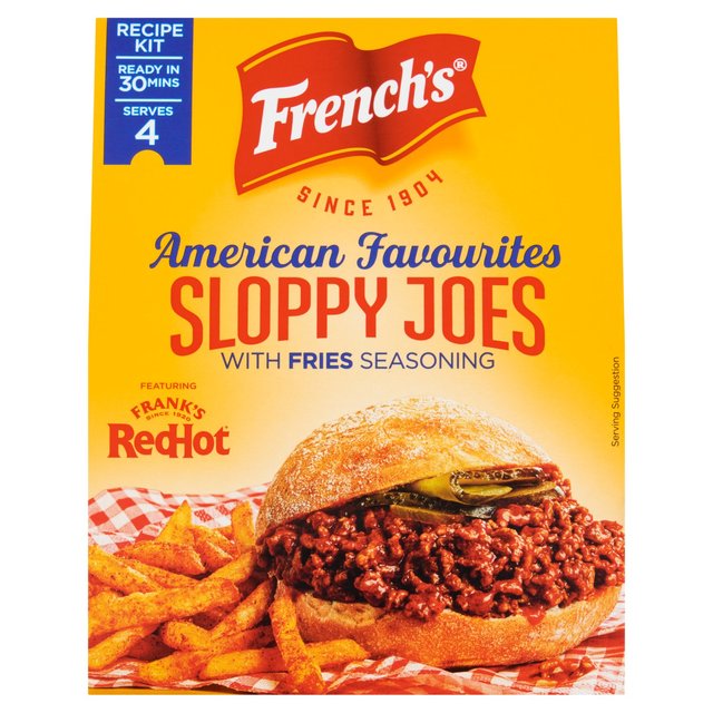 French's Sloppy Joes with Fries Seasoning Recipe Kit 105G