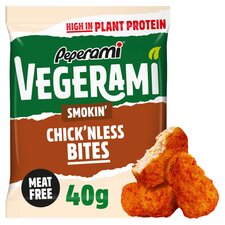 Peperami Vegerami Smokin' Chick' Nless Bites 40G