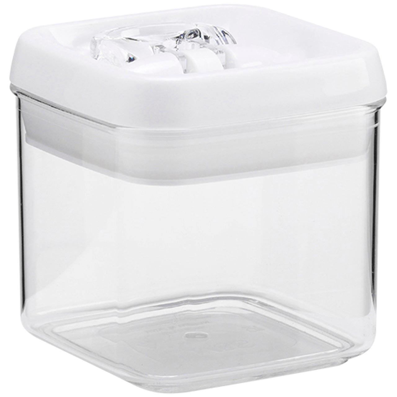 M&S 0.5L Square Flip-Tight Food Storage, One Size, White Mix