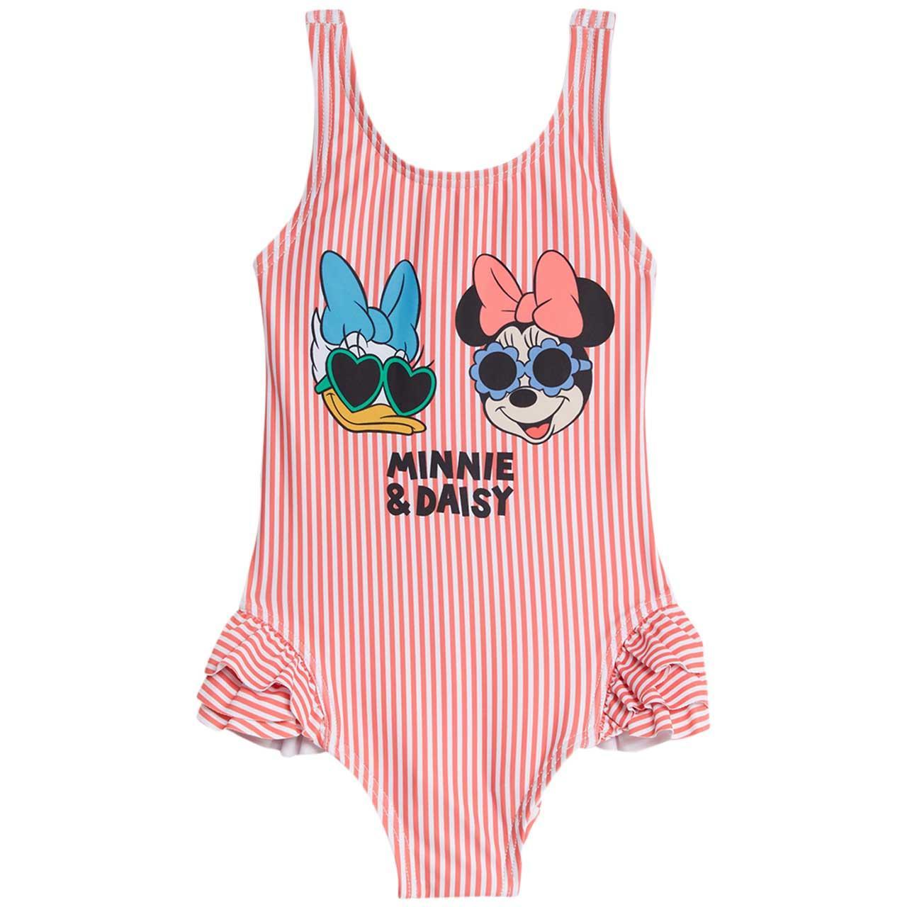 M&S Minnie Mouse Swimsuit, 2-3 Years, Coral