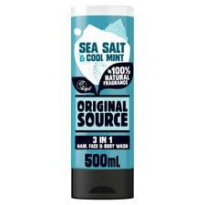 Original Source Sea Salt & Mint 3 In 1 Bodywash 500Ml