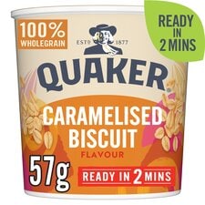 Quaker Oat So Simple Caramelised Biscuit Porridge Pot 57G