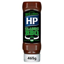 HP Squeezy Classic BBQ Woodsmoke Sauce 465g