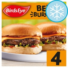 Birds Eye 4 Original Beef Burgers 227G