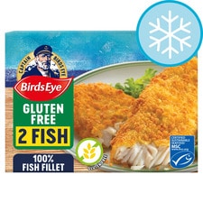 Birds Eye Gluten Free Breaded Fish Fillets 250G