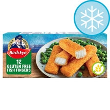 Birds Eye 12 Gluten Free Fish Finger 360G