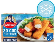 Birds Eye 20 Cod Fish Fingers 560G