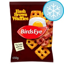 Birds Eye Hash Brown Waffles 650G