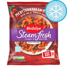 Birds Eye Steamfresh Mediterranean Pasta With Veg and Tomato Sauce 400g