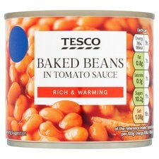 Tesco Baked Beans In Tomato Sauce 220G