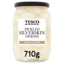 Tesco Pickled Silverskin Onions 710G