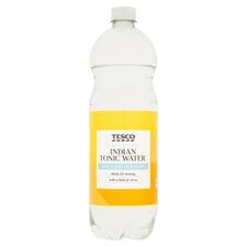 Tesco Low Calorie Indian Tonic Water 1Litre