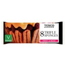 Tesco 8 Trifle Sponges 160G