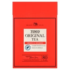 Tesco 80 Teabags 250G