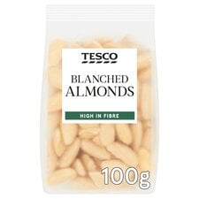 Tesco Whole Blanched Almonds 100G