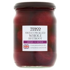 Tesco Whole Baby Sweet Beetroot In Vinegar 340G