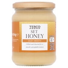 Tesco Set Honey 454G