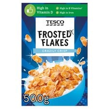 Tesco Frosted Flakes Cereal 500G