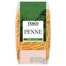 Tesco Penne Pasta Quills 500G