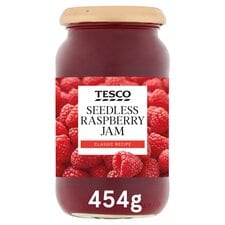 Tesco Seedless Raspberry Jam 454G