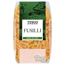 Tesco Fusilli Pasta Twists 1Kg