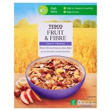 Tesco Fruit & Fibre Cereal 750G