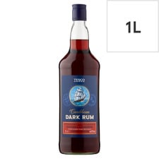 Tesco Dark Rum 1L