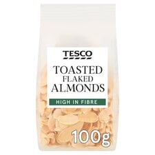 Tesco Toasted Flaked Almonds 100G