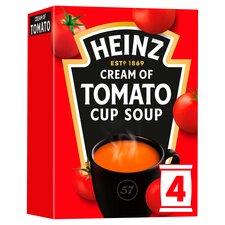 Heinz Cream Of Tomato Cup Soup 4 Pack 88G