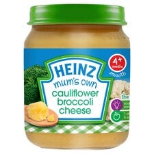 Heinz Cauliflower & Broccoli Cheese Jar 120G