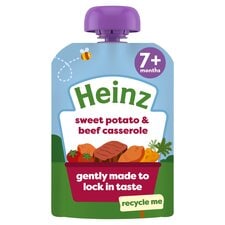 Heinz Sweet Potato & Beef Casserole Baby Food Pouch 130g