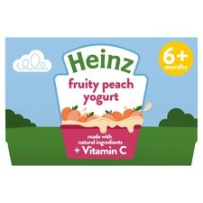 Heinz Fruity Medley Custard Baby Food Dessert Pots 4 x 100g