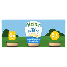 Heinz Rice Pudding Baby Food Jar Multipack 6 x 120g